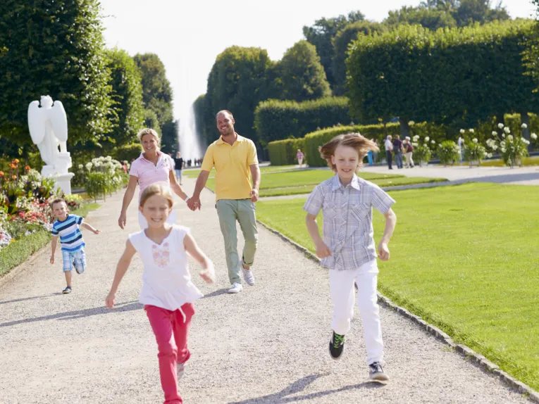 Familie im Großen Garten